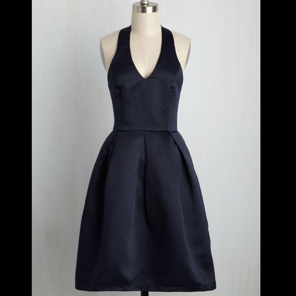 Liza Luxe Navy A Sight to Remember, Medium